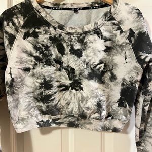 Balance Athletics (Vitality) cropped tie dye sweatshirt